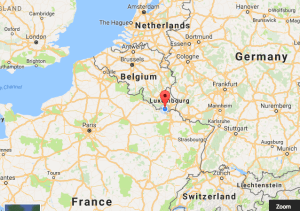 Differdange Luxembourg map