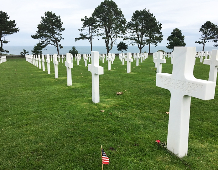 American Military Cemetery Normandy Coast