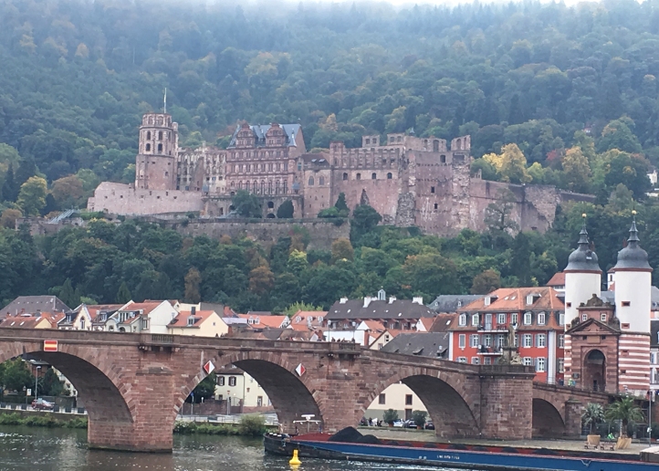 Heidelberg Castle atmosphere shot