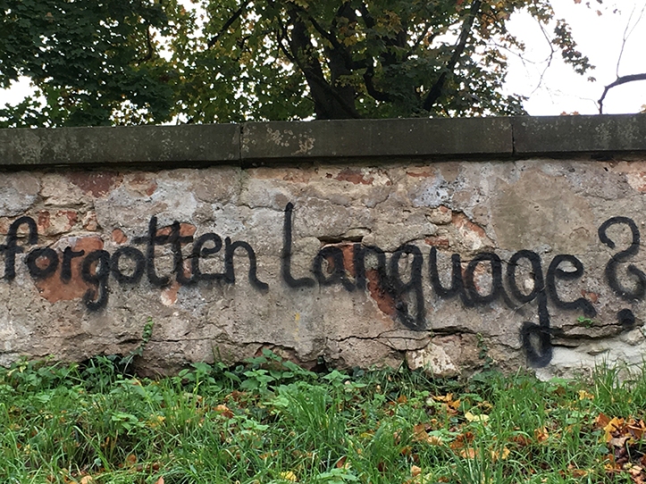 SM Forgotten language graffiti Trier
